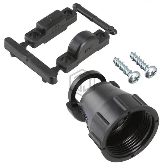 213904-4 - TE Connectivity AMP Connectors - Circular Connectors - Backshells and Cable Clamps