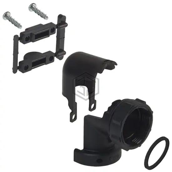 1546349-2 - TE Connectivity AMP Connectors - Circular Connectors - Backshells and Cable Clamps