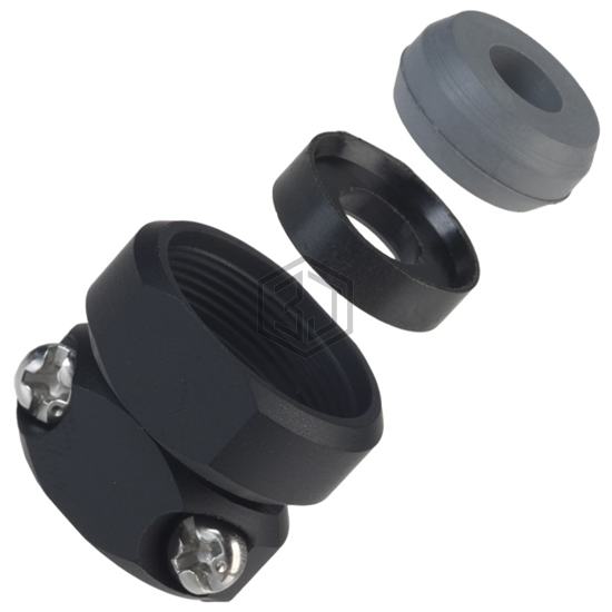 JR13WCC-6(71) - Hirose Electric Co Ltd - Circular Connectors - Backshells and Cable Clamps