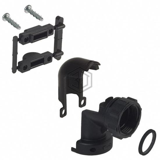1546746-2 - TE Connectivity AMP Connectors - Circular Connectors - Backshells and Cable Clamps