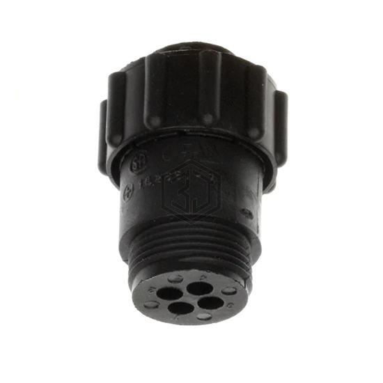 182651-1 - TE Connectivity AMP Connectors - Circular Connectors - Housings