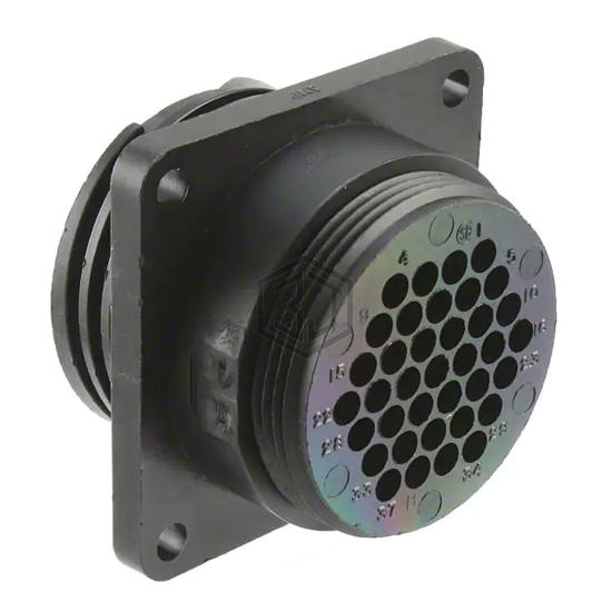 206151-1 - TE Connectivity AMP Connectors - Circular Connectors - Housings