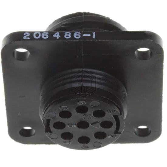 206486-1 - TE Connectivity AMP Connectors - Circular Connectors - Housings