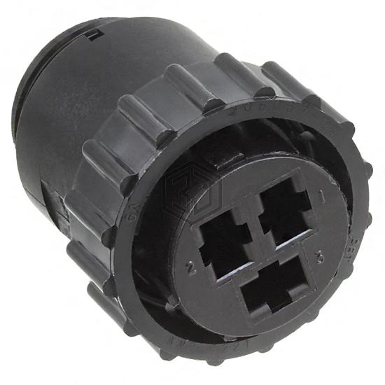 206037-2 - TE Connectivity AMP Connectors - Circular Connectors - Housings