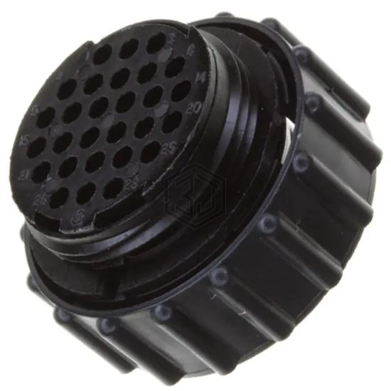 205839-3 - TE Connectivity AMP Connectors - Circular Connectors - Housings