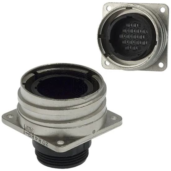 208489-1 - TE Connectivity AMP Connectors - Circular Connectors - Housings