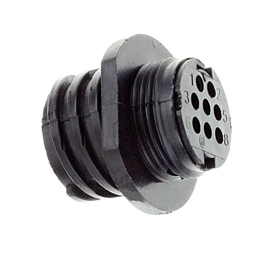 206433-2 - TE Connectivity AMP Connectors - Circular Connectors - Housings