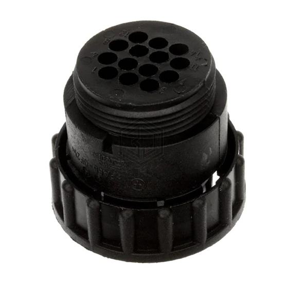 182649-1 - TE Connectivity AMP Connectors - Circular Connectors - Housings