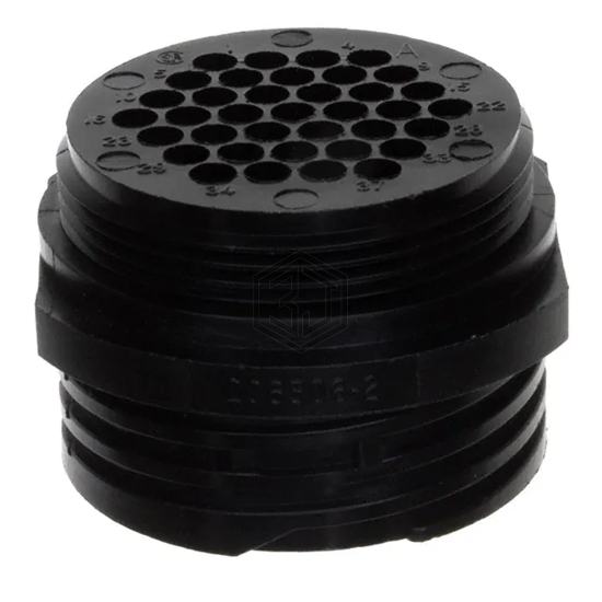 206306-2 - TE Connectivity AMP Connectors - Circular Connectors - Housings