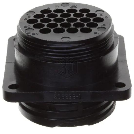 206838-3 - TE Connectivity AMP Connectors - Circular Connectors - Housings
