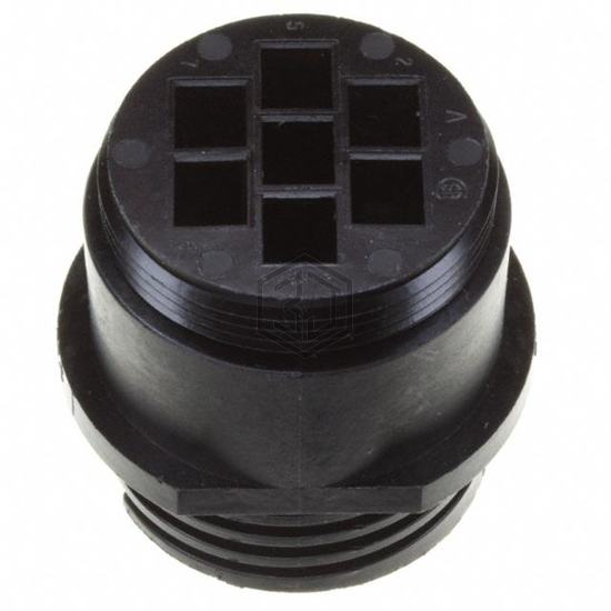206137-2 - TE Connectivity AMP Connectors - Circular Connectors - Housings