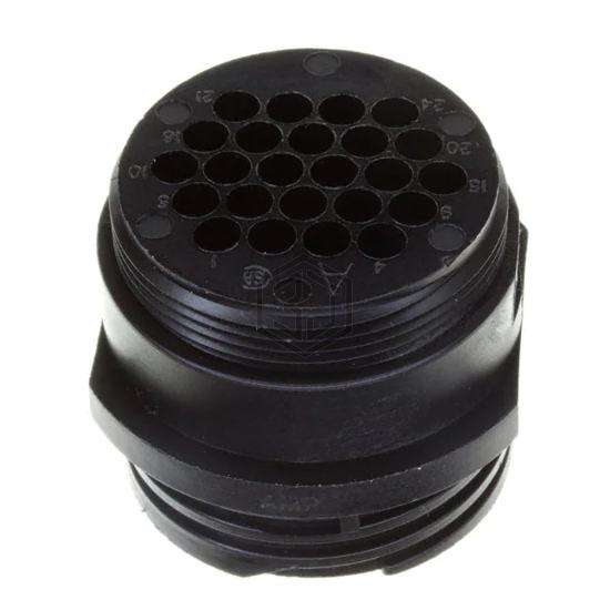 206838-2 - TE Connectivity AMP Connectors - Circular Connectors - Housings