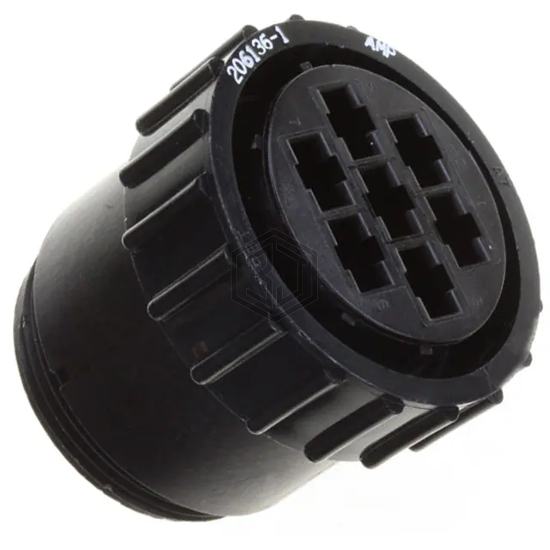 206136-1 - TE Connectivity AMP Connectors - Circular Connectors - Housings