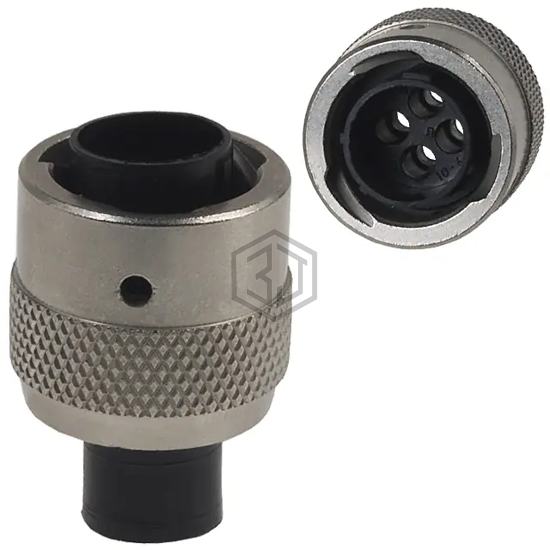 UTG610-4PN - Souriau-Sunbank by Eaton - Circular Connectors - Housings