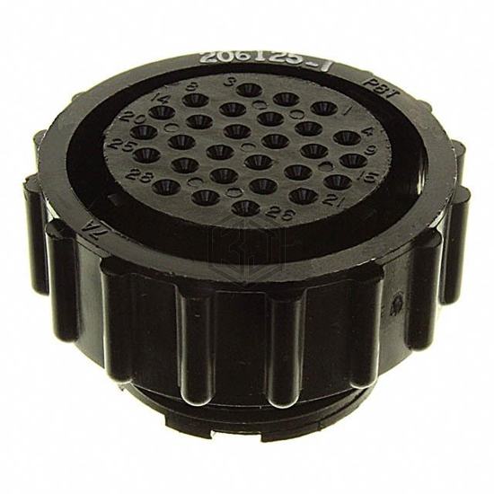 206125-1 - TE Connectivity AMP Connectors - Circular Connectors - Housings