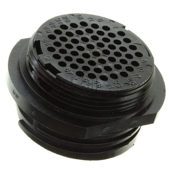 206438-2 - TE Connectivity AMP Connectors - Circular Connectors - Housings