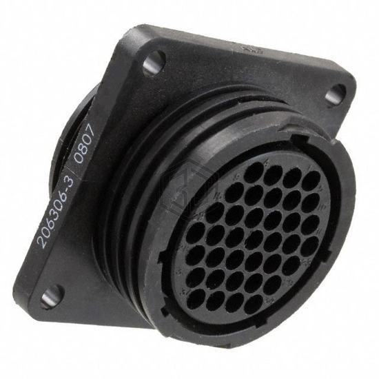 206306-3 - TE Connectivity AMP Connectors - Circular Connectors - Housings
