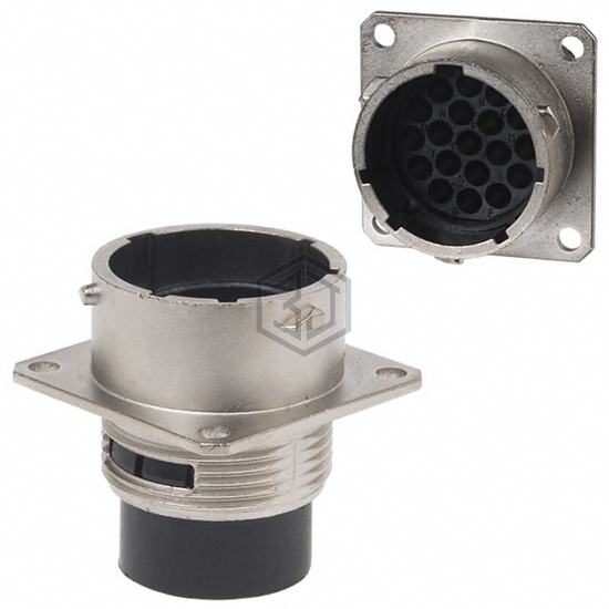 UT001619PH6 - Souriau-Sunbank by Eaton - Circular Connectors - Housings