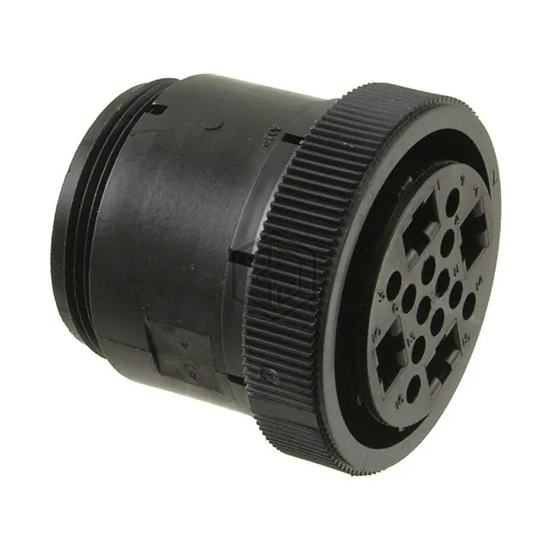 207485-2 - TE Connectivity AMP Connectors - Circular Connectors - Housings
