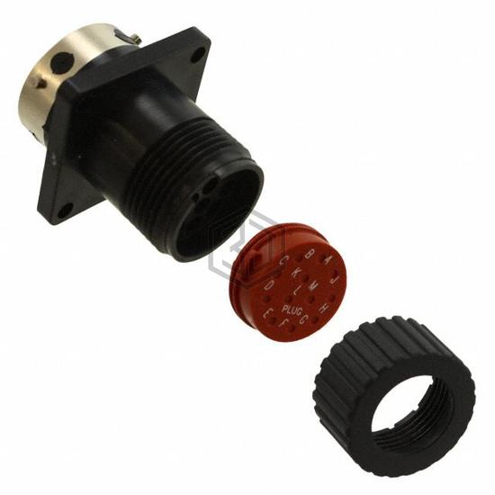 TN0S14-0012S1L - ITT Cannon, LLC - Circular Connectors - Housings