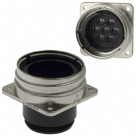 208483-1 - TE Connectivity AMP Connectors - Circular Connectors - Housings