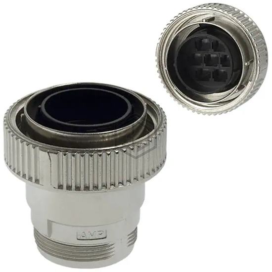 208484-1 - TE Connectivity AMP Connectors - Circular Connectors - Housings