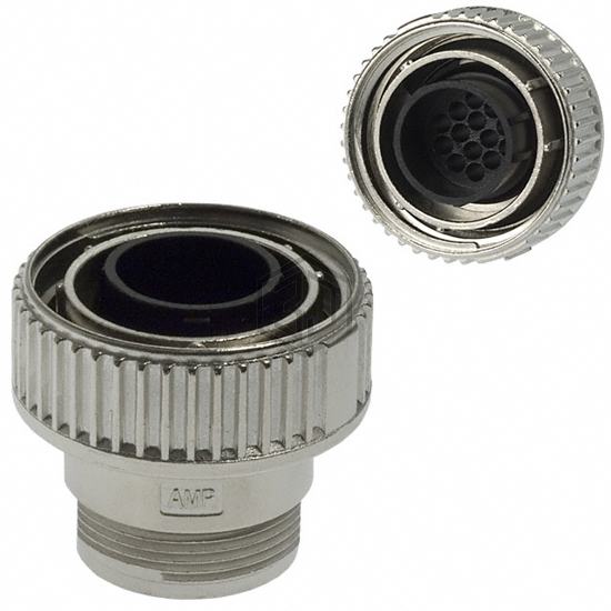 208486-3 - TE Connectivity AMP Connectors - Circular Connectors - Housings