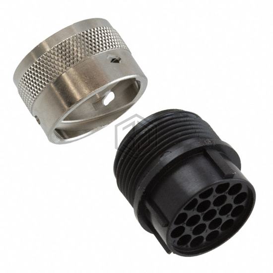 UTG616-19SN - Souriau-Sunbank by Eaton - Circular Connectors - Housings
