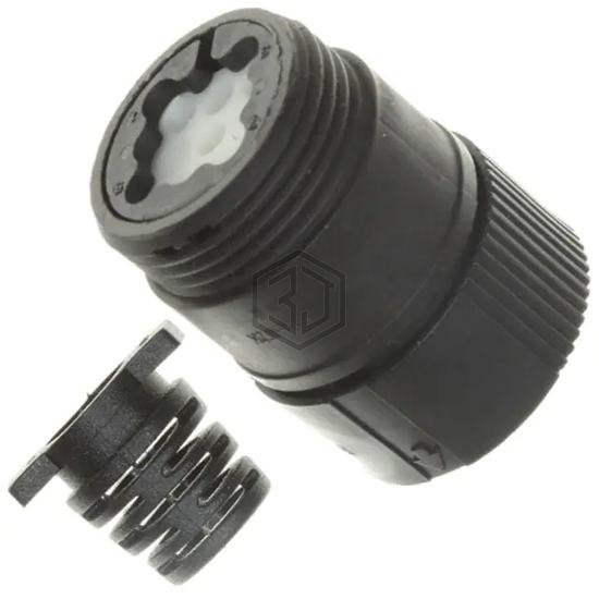 1445818-3 - TE Connectivity AMP Connectors - Circular Connectors - Housings
