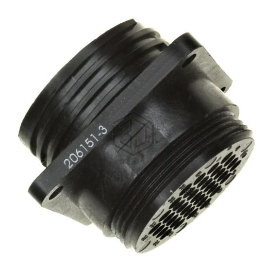 206151-3 - TE Connectivity AMP Connectors - Circular Connectors - Housings