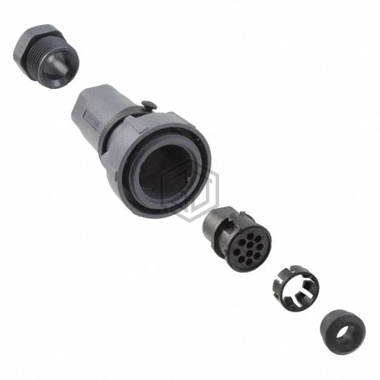 PXP7011/10S/CR/0911 - Bulgin - Circular Connectors - Housings