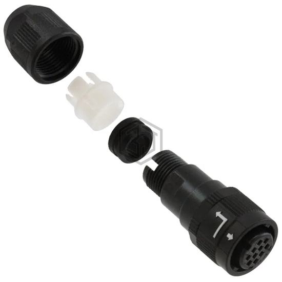HR34B-12WPA-10SC - Hirose Electric Co Ltd - Circular Connectors - Housings