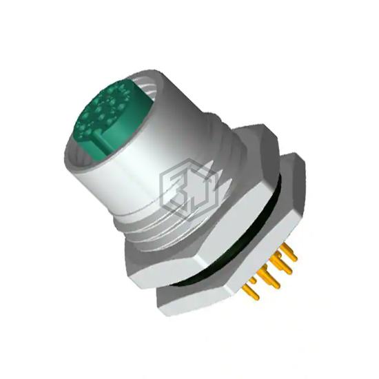 M12A-12PFFP-SF8001 - Amphenol LTW - Circular Connectors