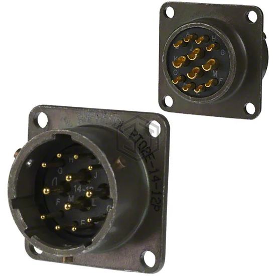 PT02E-14-12P - Amphenol Industrial Operations - Circular Connectors