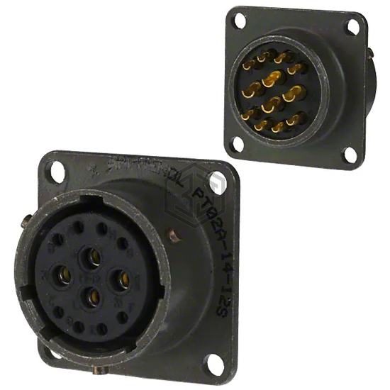 PT02E-14-12S - Amphenol Industrial Operations - Circular Connectors