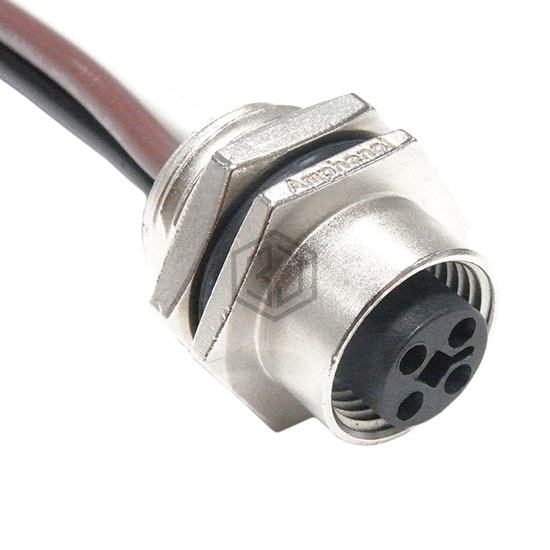 M12T-04PFFS-SH8B15 - Amphenol LTW - Circular Connectors