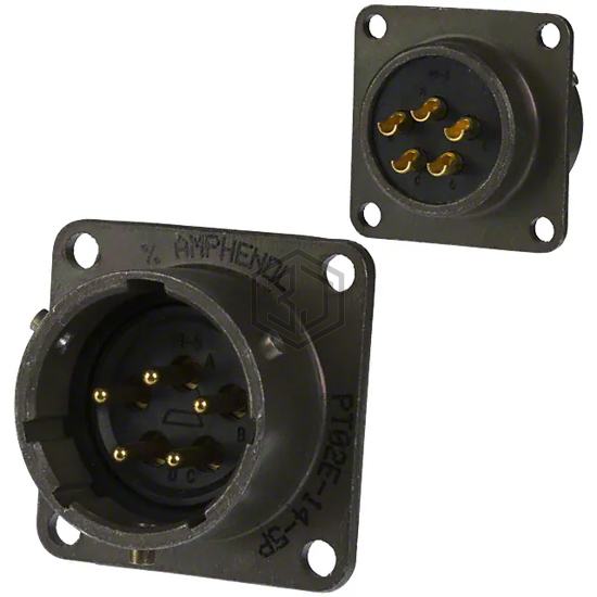 PT02E-14-5P(025) - Amphenol Industrial Operations - Circular Connectors