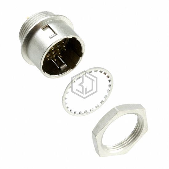 HR10A-13R-20PB(73) - Hirose Electric Co Ltd - Circular Connectors