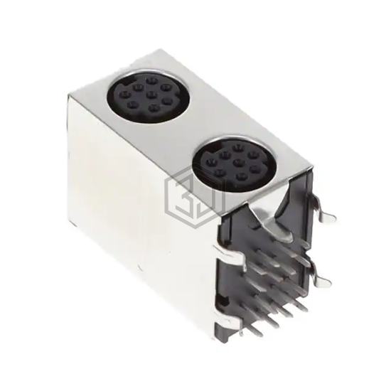 KMDGX-8S/8S-S4N - Kycon, Inc. - Circular Connectors
