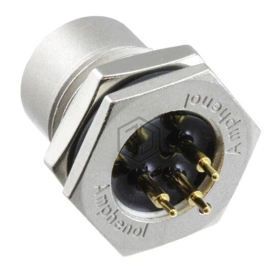 M12A-03PFFP-SF8001 - Amphenol LTW - Circular Connectors
