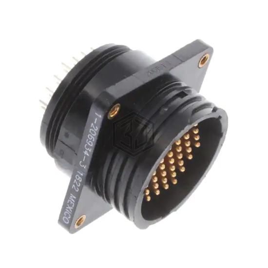 1-206934-3 - TE Connectivity AMP Connectors - Circular Connectors