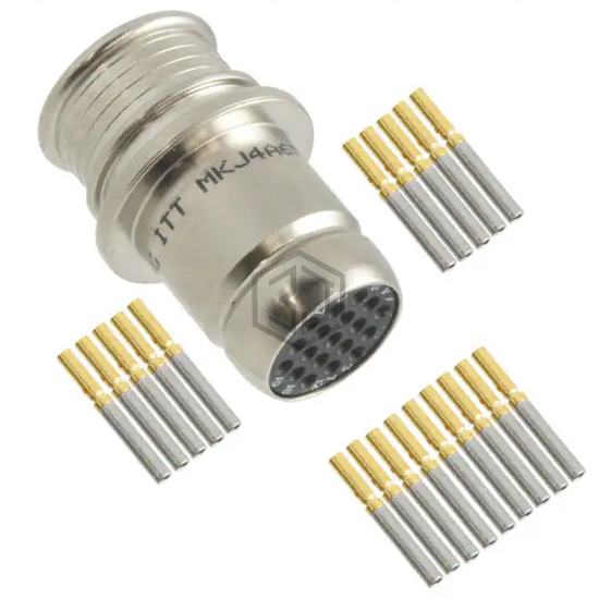 MKJ4A6F9-19S - ITT Cannon, LLC - Circular Connectors