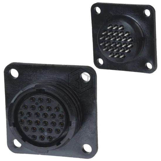 1-207216-6 - TE Connectivity AMP Connectors - Circular Connectors