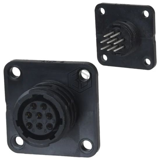 1-208657-1 - TE Connectivity AMP Connectors - Circular Connectors