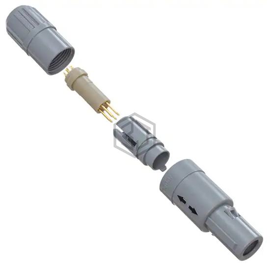 PAG.M0.6GL.AC39G - LEMO - Circular Connectors
