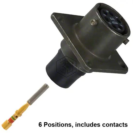 PT02SE-10-6S - Amphenol Industrial Operations - Circular Connectors