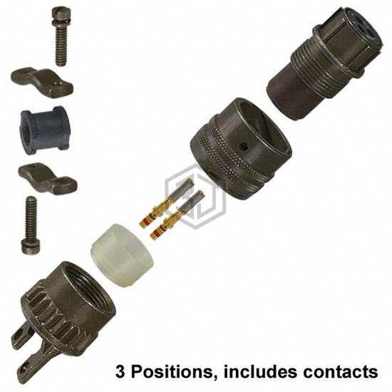 MS3126F-12-3S - Amphenol Industrial Operations - Circular Connectors