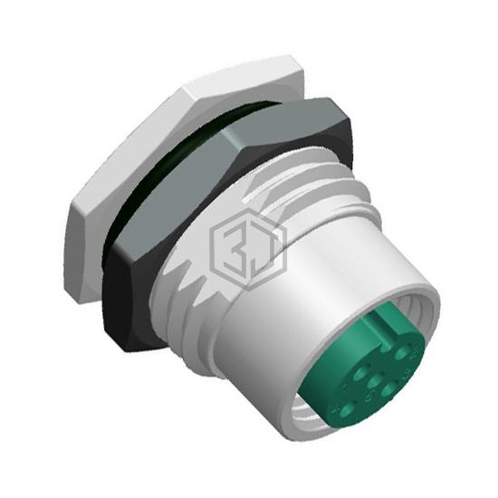 M12A-04PFFS-SF8002 - Amphenol LTW - Circular Connectors