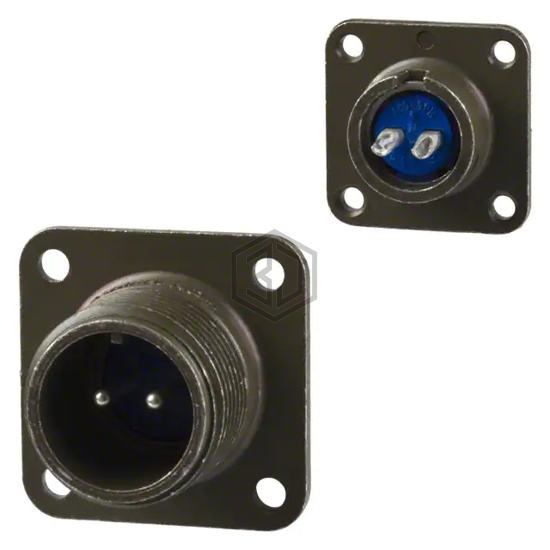97-3102A-12S-3P(946) - Amphenol Industrial Operations - Circular Connectors