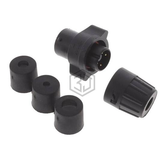 W6282-4PG-P-3DC - Conxall/Switchcraft - Circular Connectors